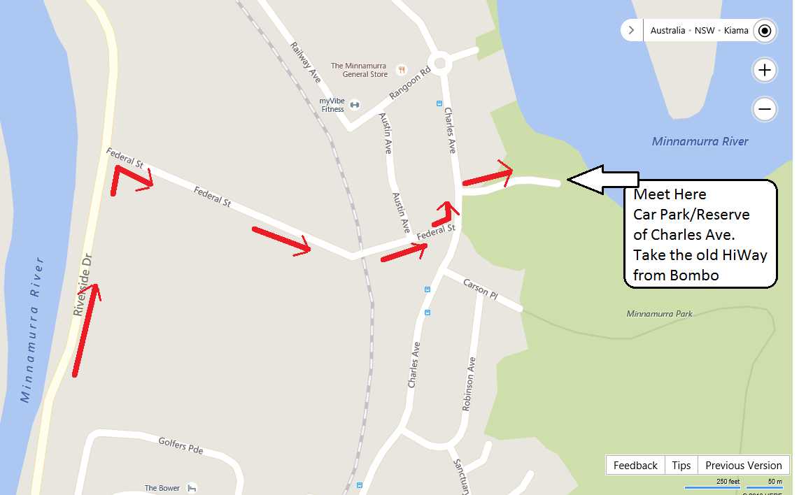 Map of Minnamurra